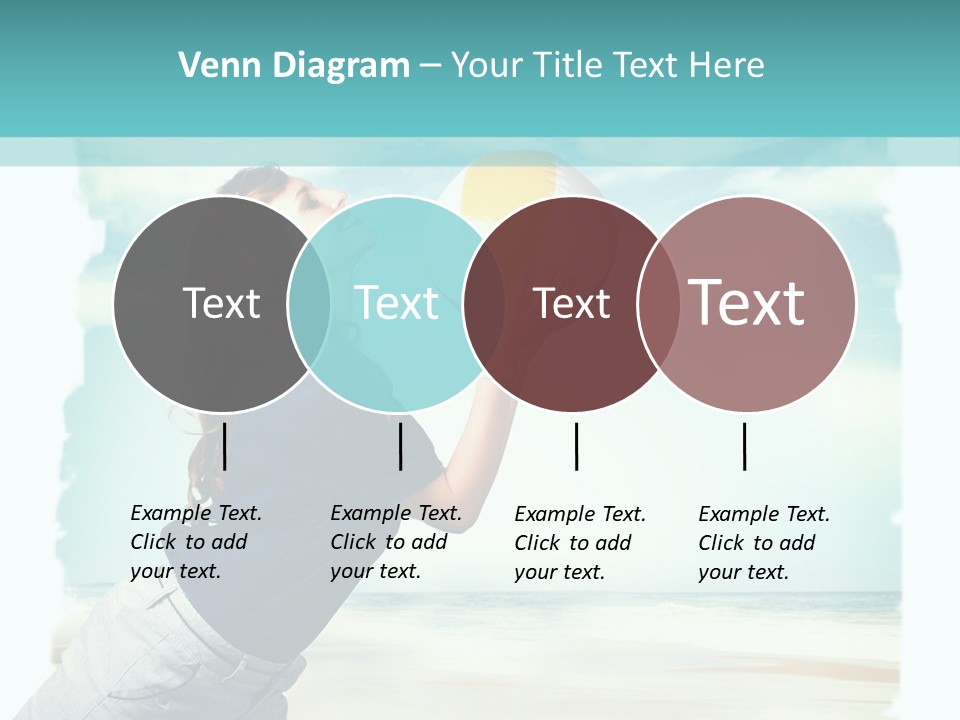 Summer Beach Playful PowerPoint Template