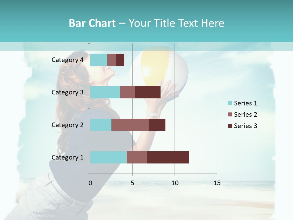 Summer Beach Playful PowerPoint Template