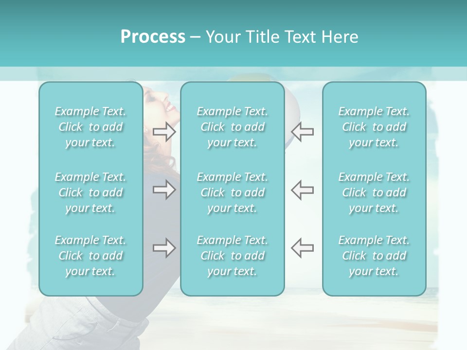 Summer Beach Playful PowerPoint Template