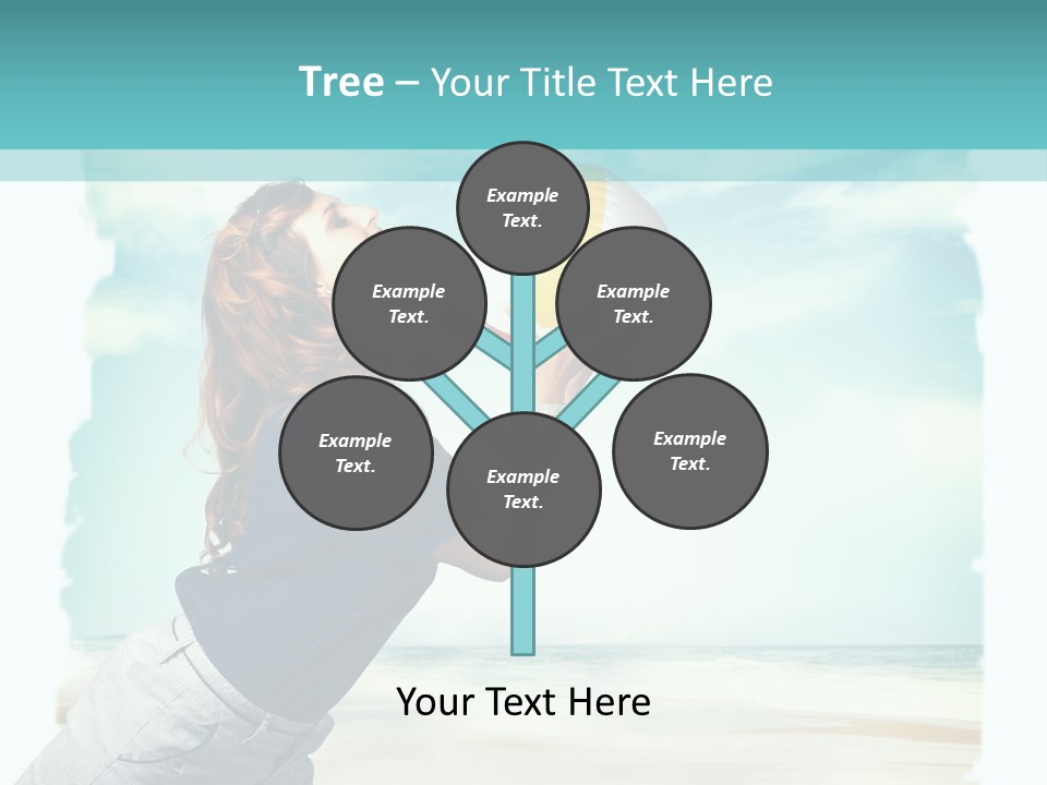 Summer Beach Playful PowerPoint Template