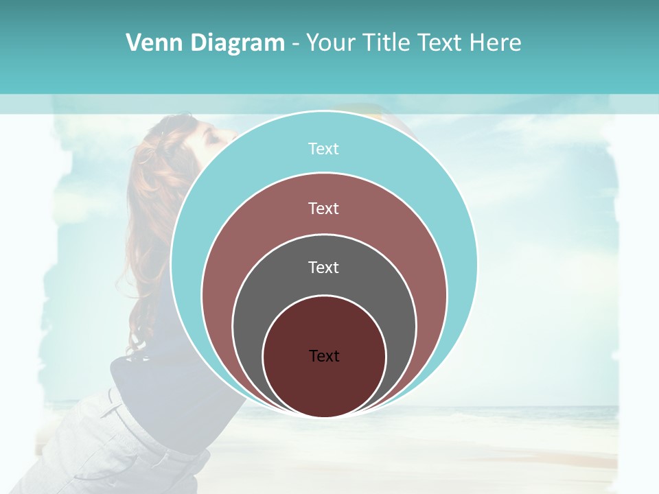 Summer Beach Playful PowerPoint Template