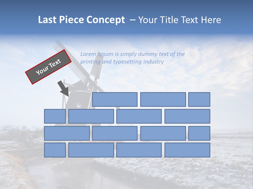 Horizon Meadow Frozen PowerPoint Template