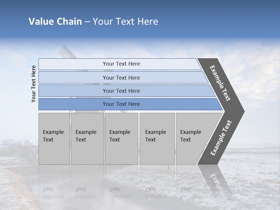 Horizon Meadow Frozen PowerPoint Template