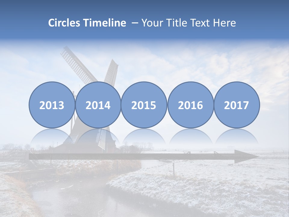 Horizon Meadow Frozen PowerPoint Template