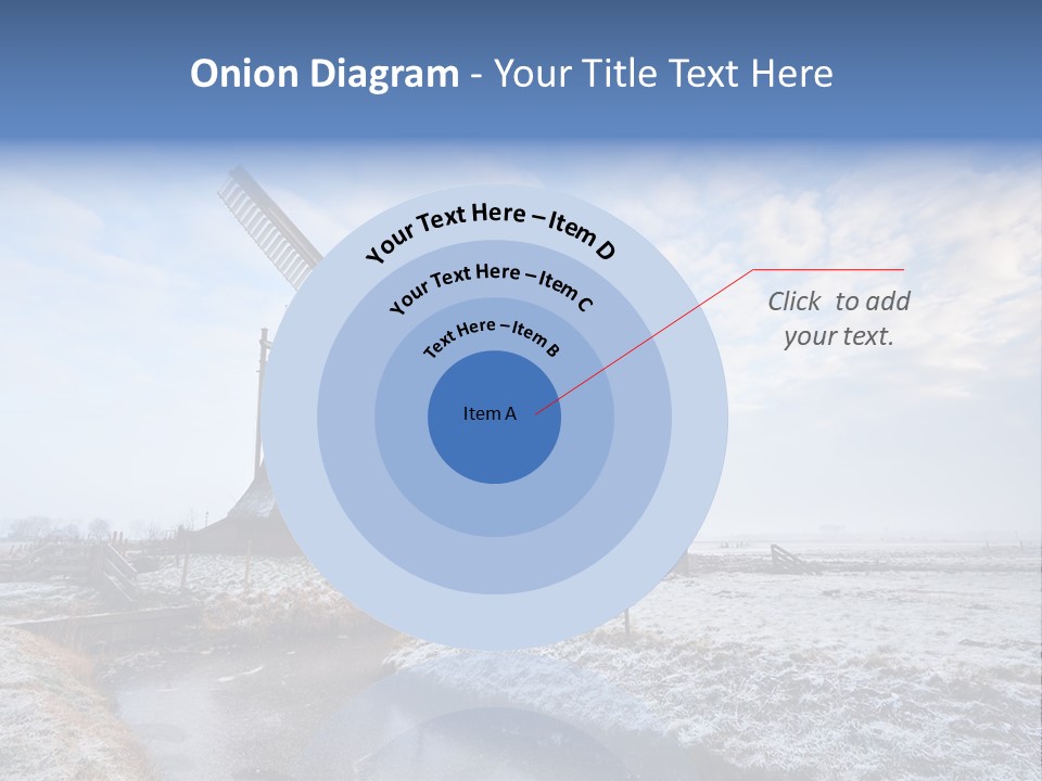 Horizon Meadow Frozen PowerPoint Template