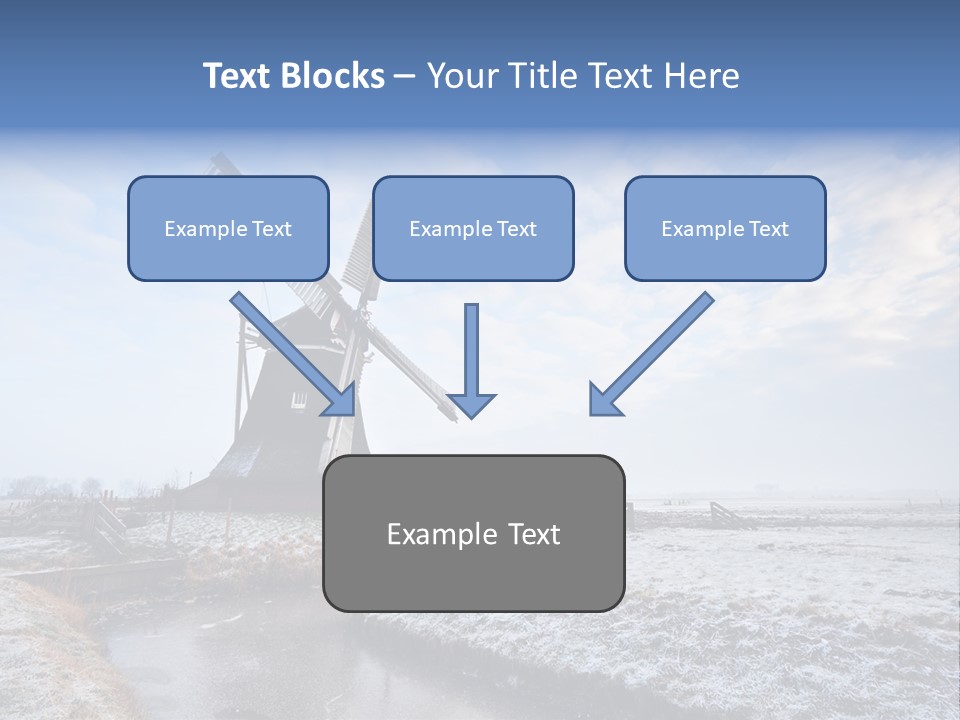 Horizon Meadow Frozen PowerPoint Template