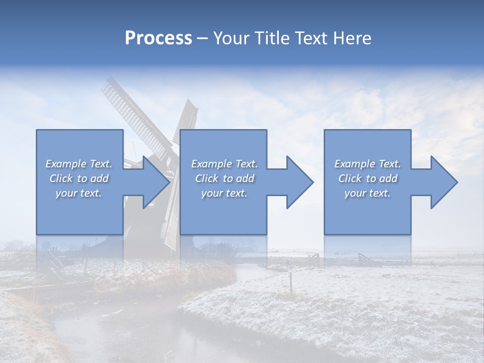 Horizon Meadow Frozen PowerPoint Template