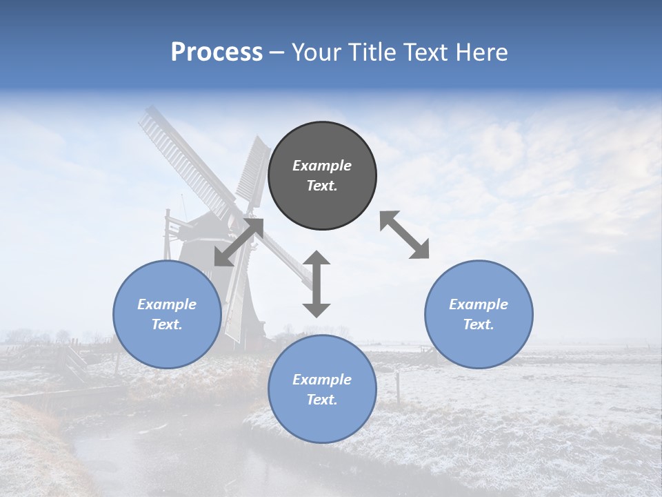 Horizon Meadow Frozen PowerPoint Template