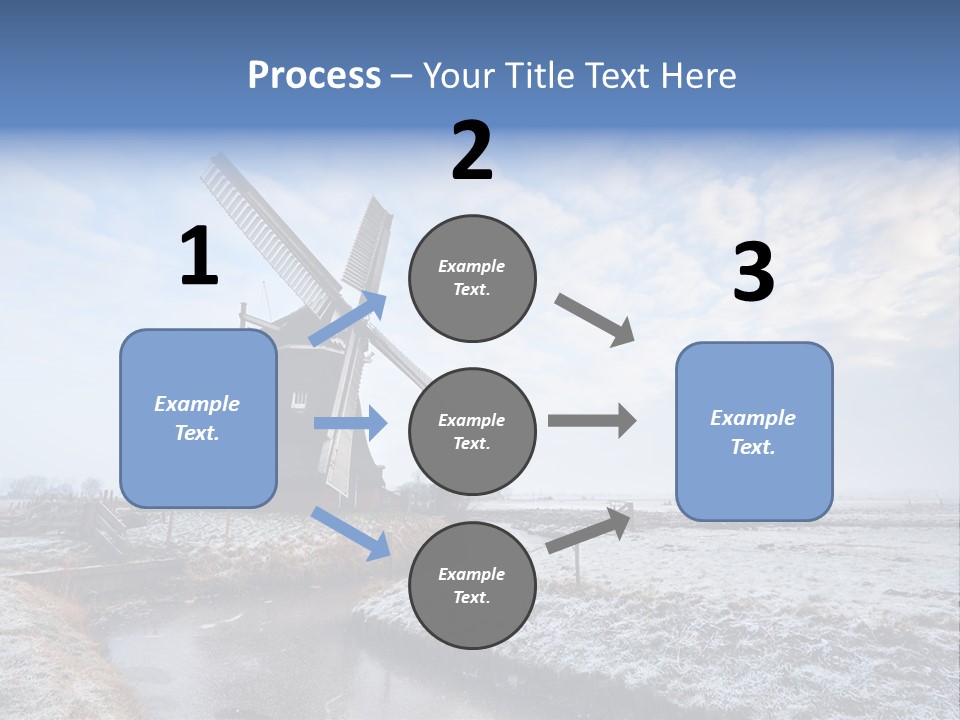Horizon Meadow Frozen PowerPoint Template