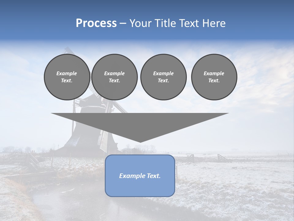 Horizon Meadow Frozen PowerPoint Template