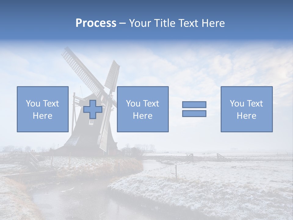 Horizon Meadow Frozen PowerPoint Template