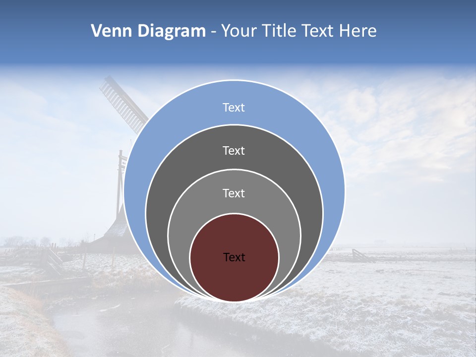 Horizon Meadow Frozen PowerPoint Template