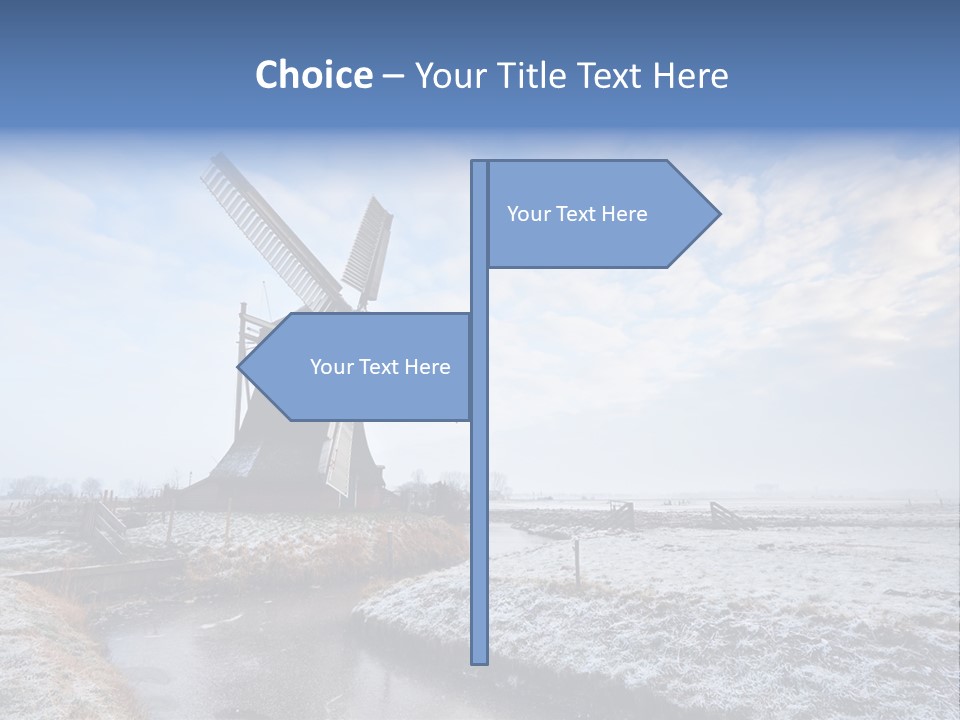 Horizon Meadow Frozen PowerPoint Template