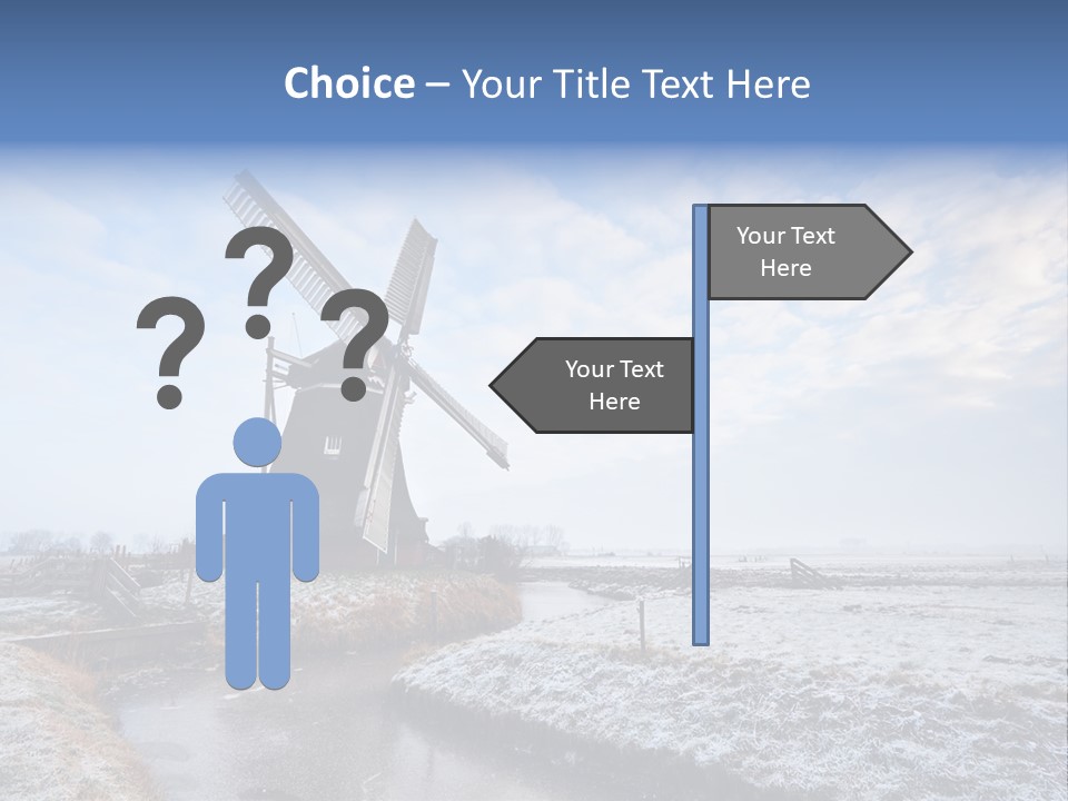 Horizon Meadow Frozen PowerPoint Template