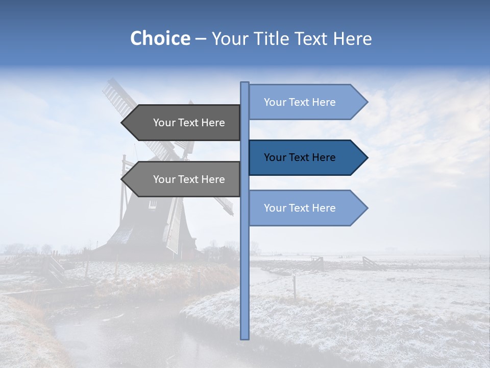 Horizon Meadow Frozen PowerPoint Template