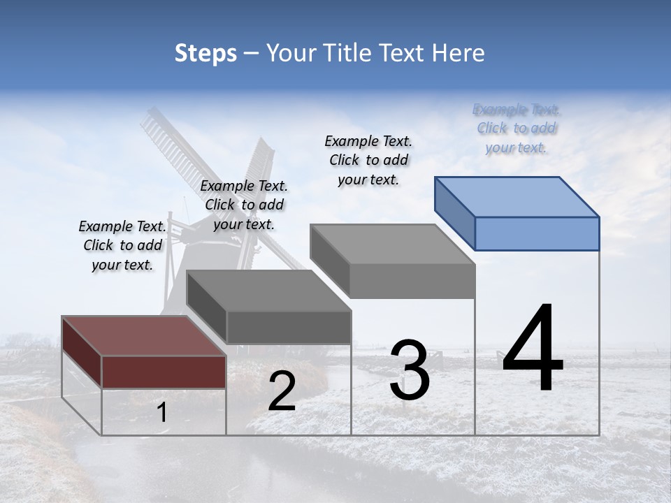 Horizon Meadow Frozen PowerPoint Template