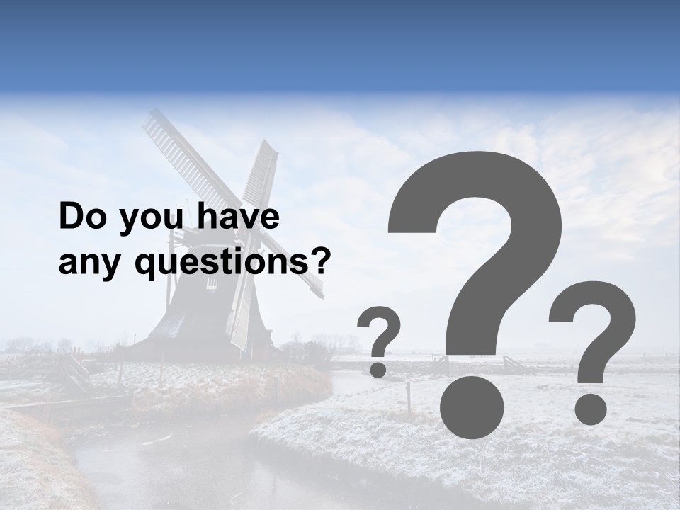 Horizon Meadow Frozen PowerPoint Template