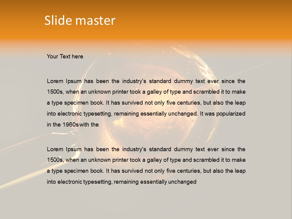 Technique Lab Ovulation PowerPoint Template