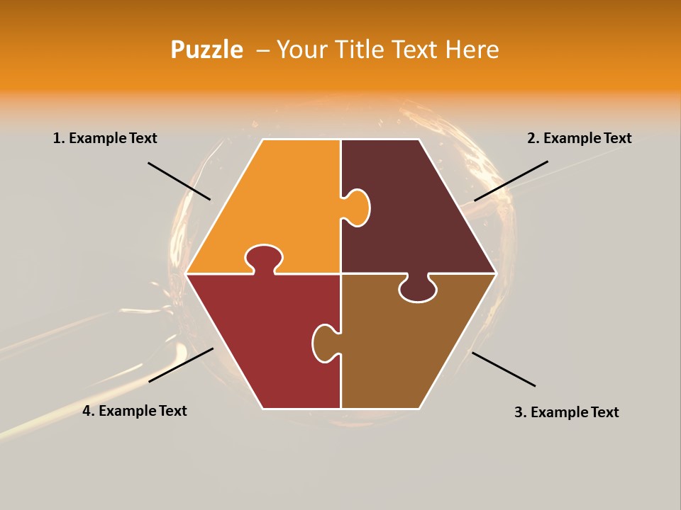 Technique Lab Ovulation PowerPoint Template