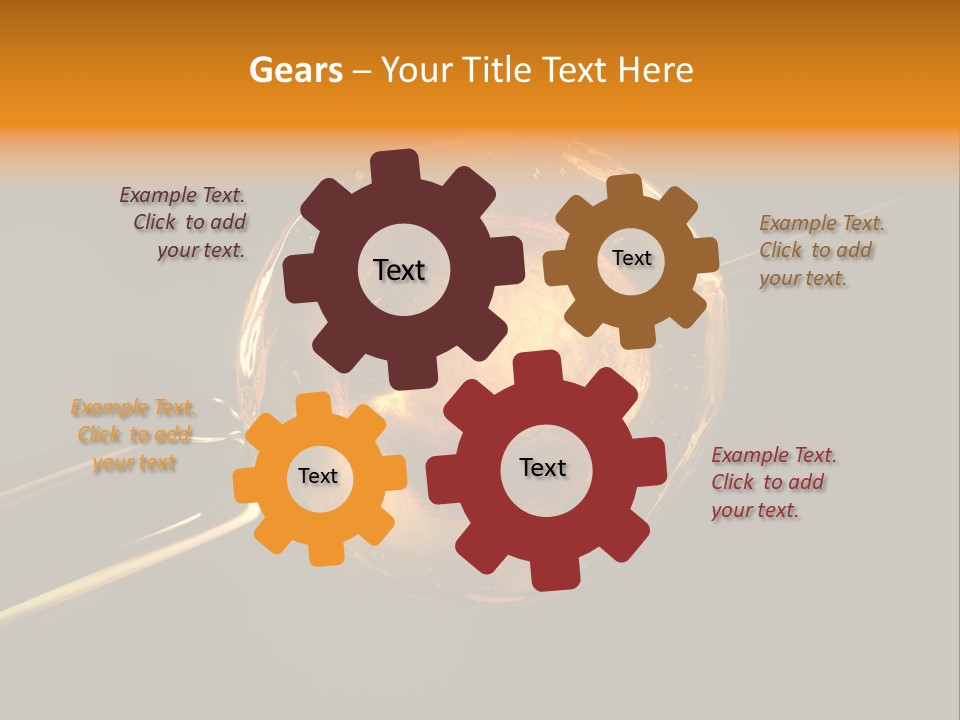 Technique Lab Ovulation PowerPoint Template
