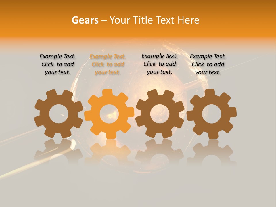 Technique Lab Ovulation PowerPoint Template