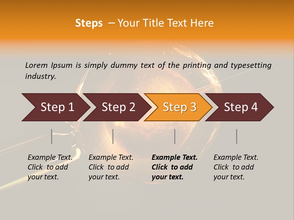 Technique Lab Ovulation PowerPoint Template