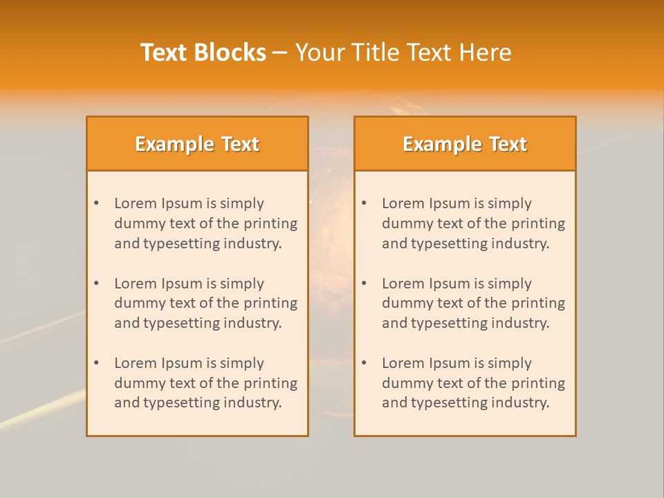 Technique Lab Ovulation PowerPoint Template