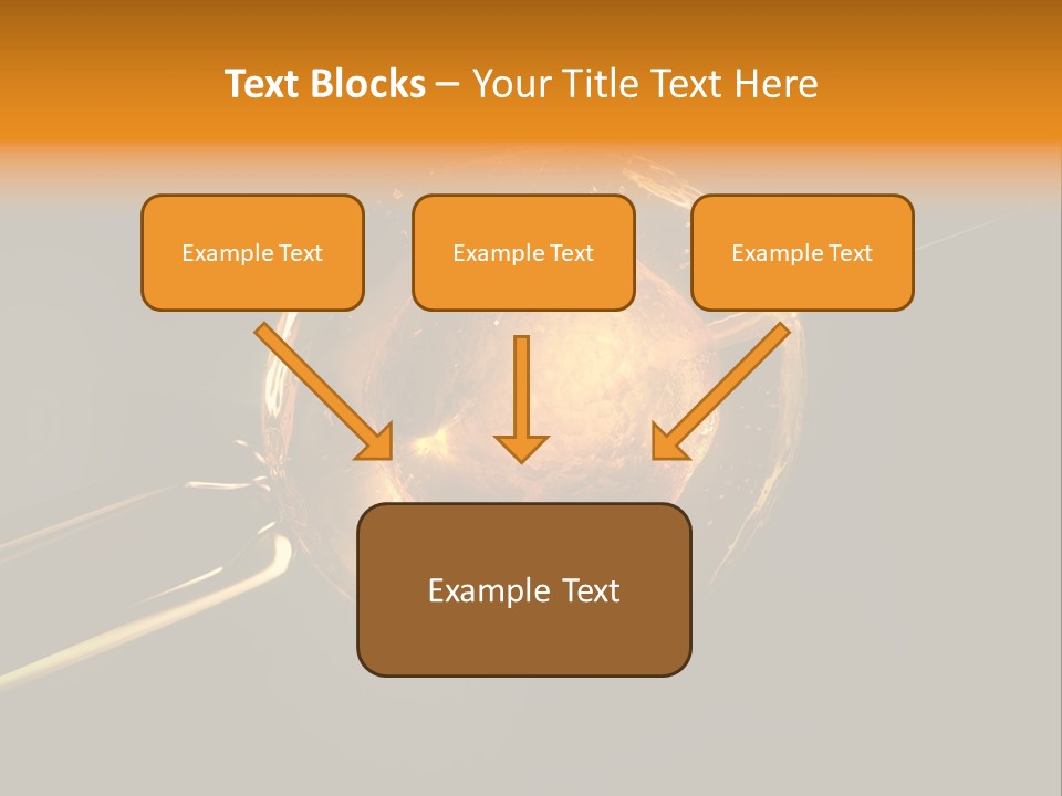 Technique Lab Ovulation PowerPoint Template