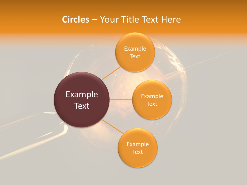 Technique Lab Ovulation PowerPoint Template