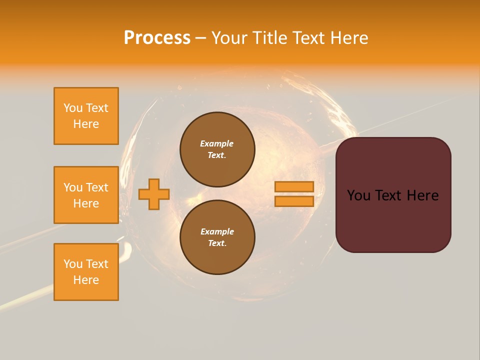 Technique Lab Ovulation PowerPoint Template