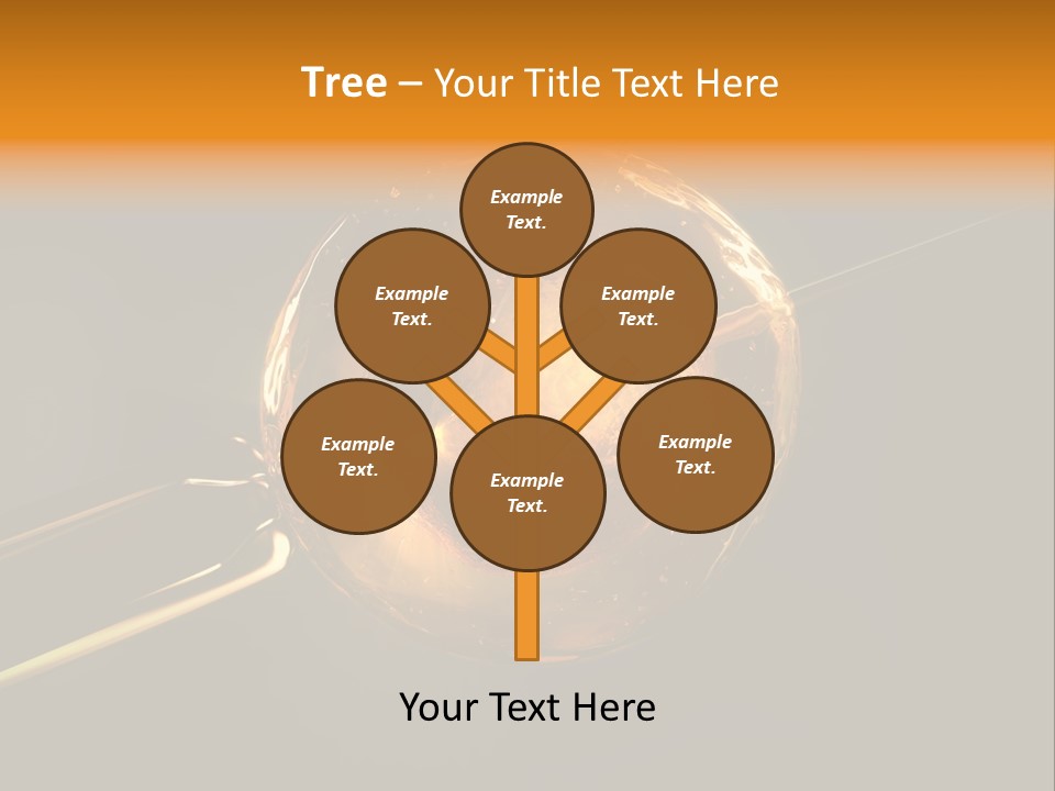 Technique Lab Ovulation PowerPoint Template