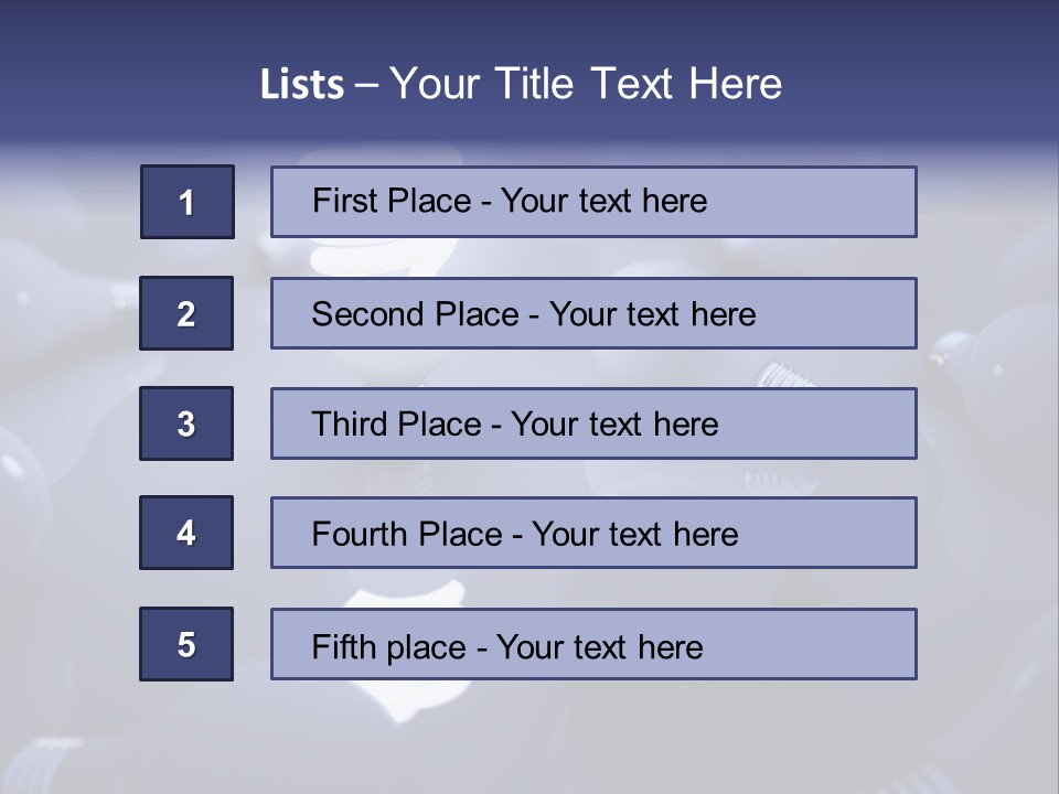 Technology Luminosity Watt PowerPoint Template