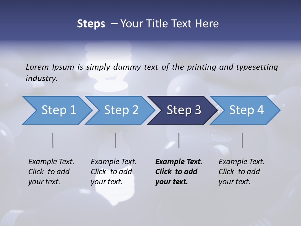 Technology Luminosity Watt PowerPoint Template