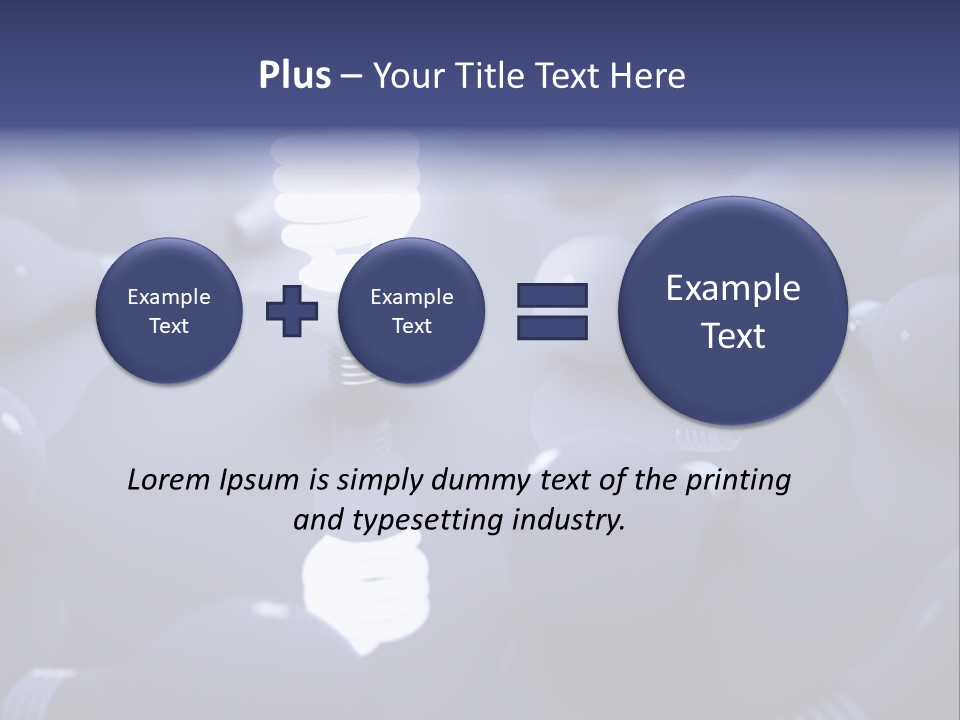 Technology Luminosity Watt PowerPoint Template