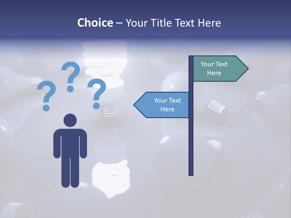 Technology Luminosity Watt PowerPoint Template