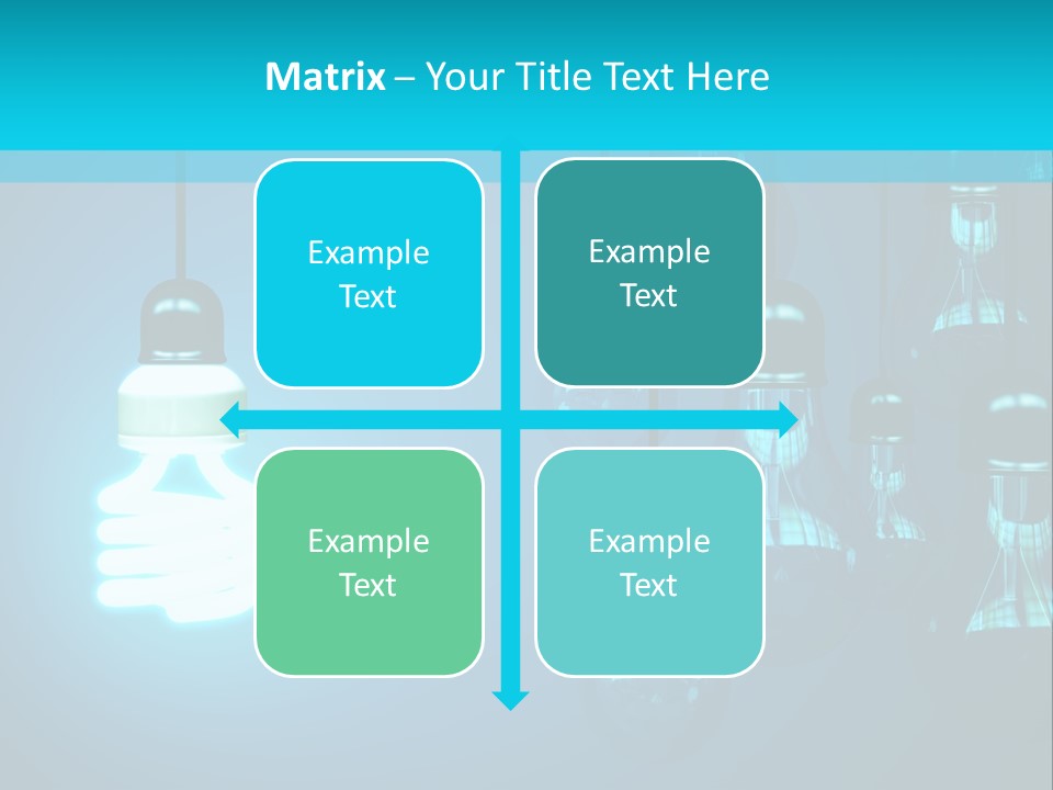 Object Economical Bulb PowerPoint Template