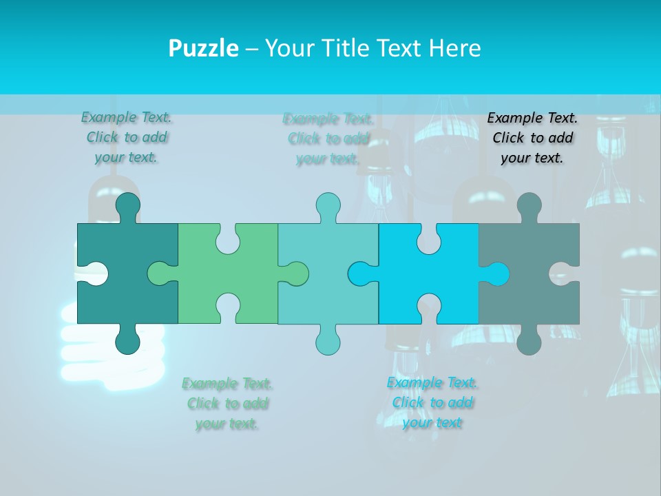 Object Economical Bulb PowerPoint Template