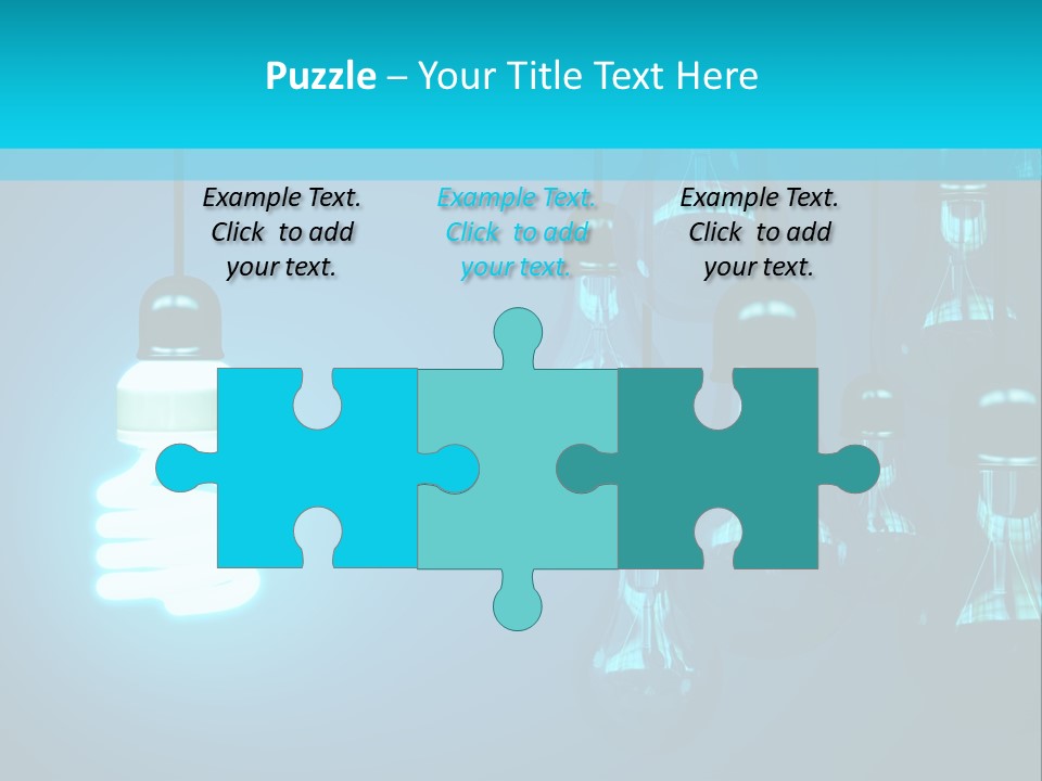 Object Economical Bulb PowerPoint Template