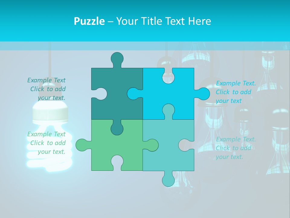 Object Economical Bulb PowerPoint Template