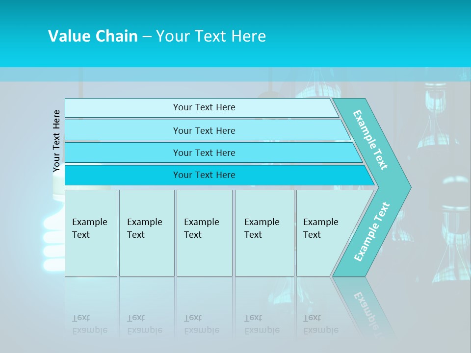Object Economical Bulb PowerPoint Template