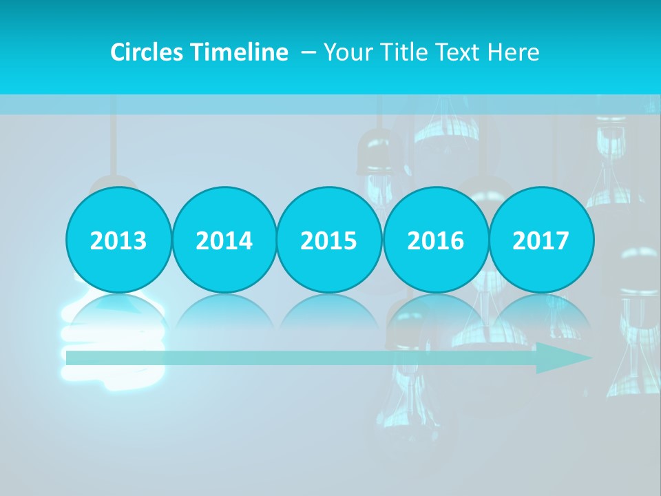 Object Economical Bulb PowerPoint Template