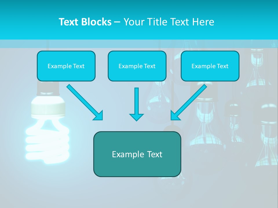 Object Economical Bulb PowerPoint Template