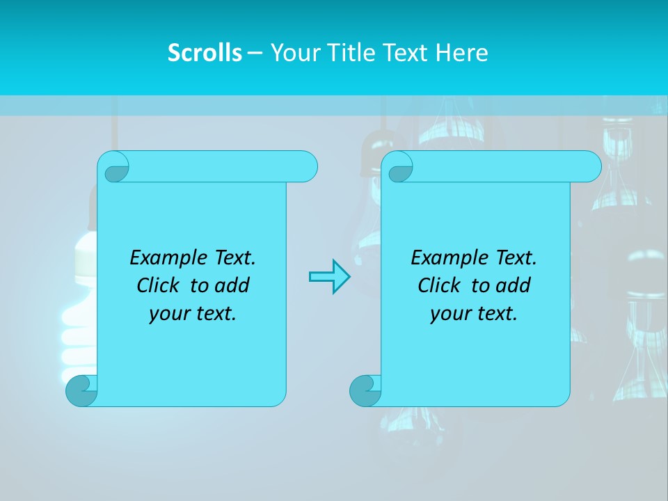 Object Economical Bulb PowerPoint Template
