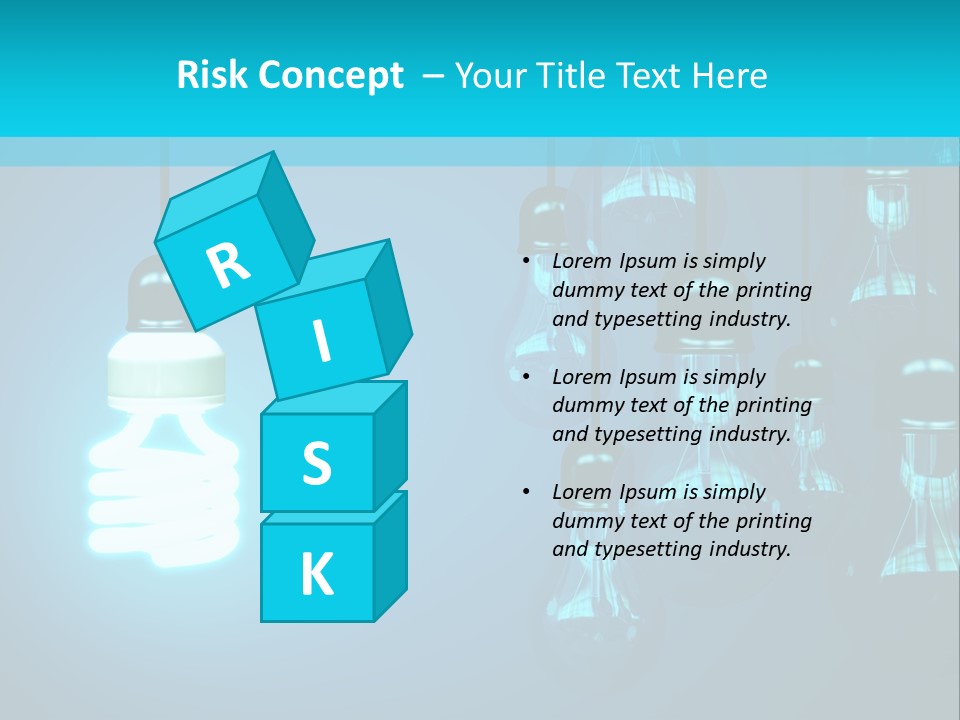 Object Economical Bulb PowerPoint Template