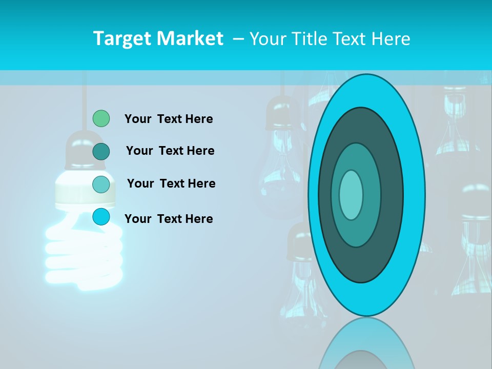 Object Economical Bulb PowerPoint Template