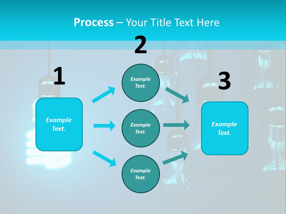 Object Economical Bulb PowerPoint Template