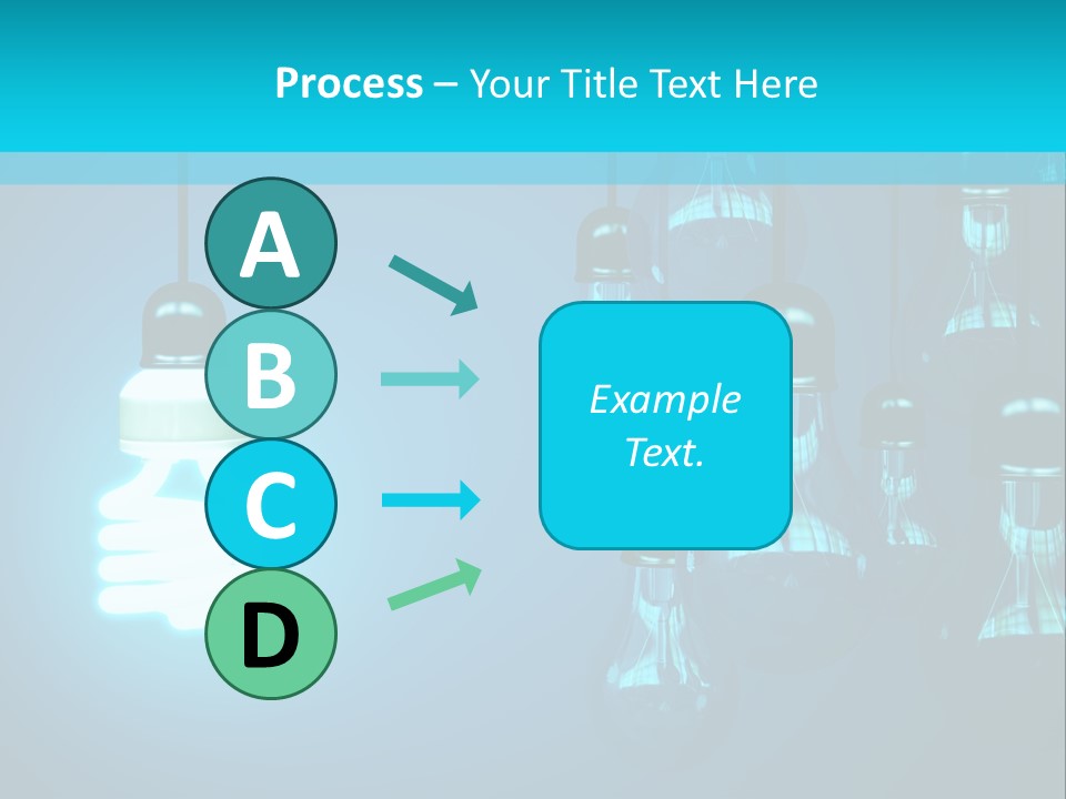 Object Economical Bulb PowerPoint Template