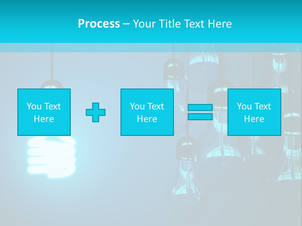 Object Economical Bulb PowerPoint Template