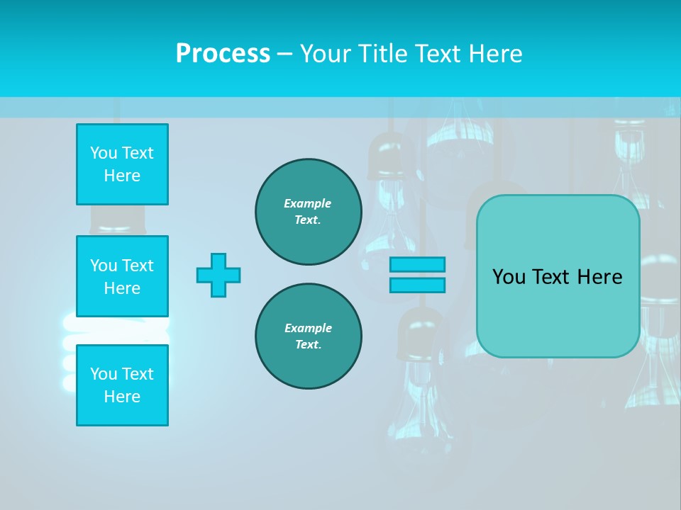 Object Economical Bulb PowerPoint Template