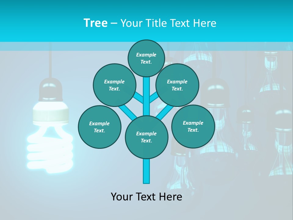 Object Economical Bulb PowerPoint Template